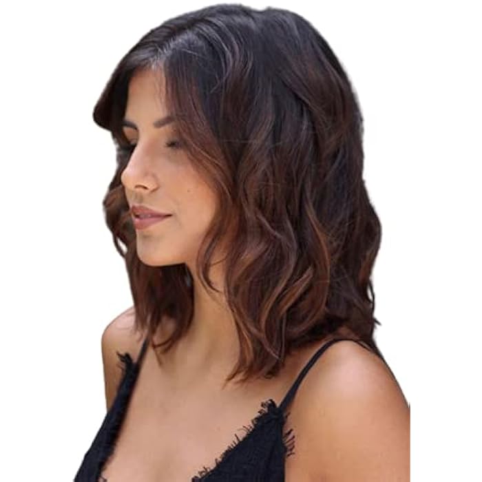 DILLARDS Wavy Shoulder Wig - Brown - Image 4